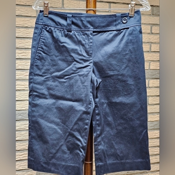 ANN TAYLOR Margo long shorts Sz 0 - Picture 1 of 9
